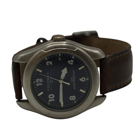 Coleman Analog Quartz Watch 30M WR Mens New Battery - Picture 2 of 6